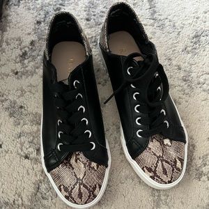 Restricted Lace Up Sneakers
